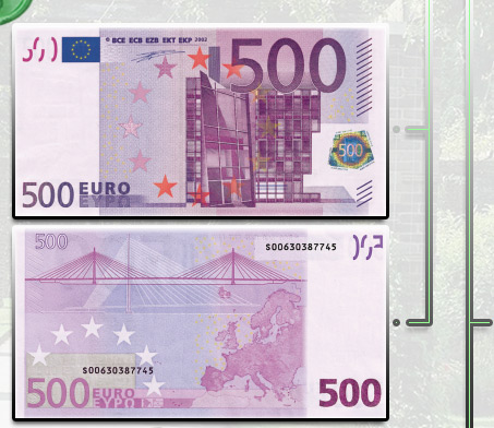 Банкнота 500 евро